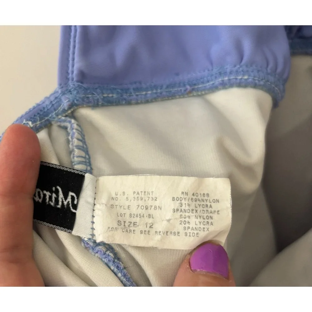 Miraclesuit colorblock unpadded